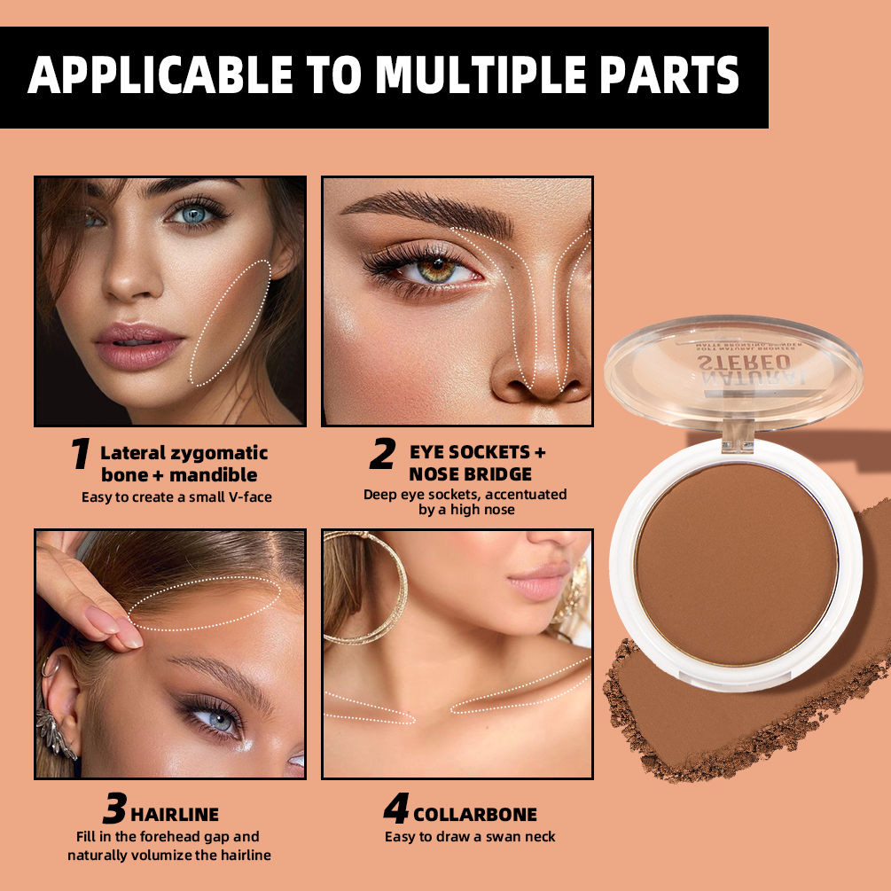 QIBEST 3 Colors Highlighter Br – Highlighter Bronzer Palette Bewertung und Preis