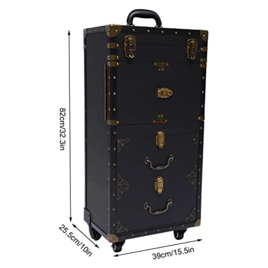 Rolling Lockable Makeup Train  – Makeup And Beauty Bewertung und Preis