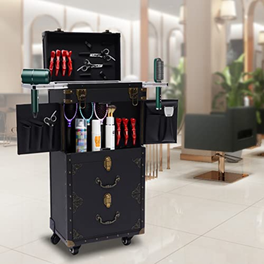 Rolling Lockable Makeup Train  – Makeup And Beauty Bewertung und Preis