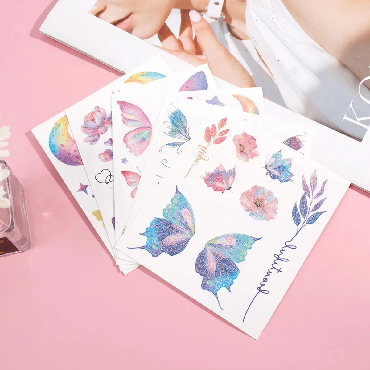 3D Shiny Butterfly Wing Decals – Makeup And Beauty Bewertung und Preis