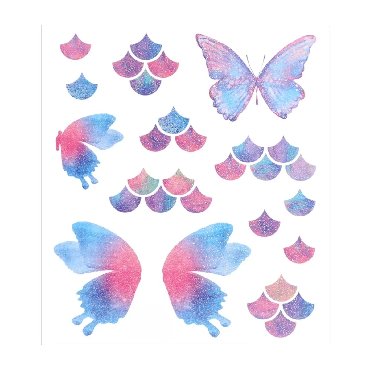 3D Shiny Butterfly Wing Decals – Makeup And Beauty Bewertung und Preis