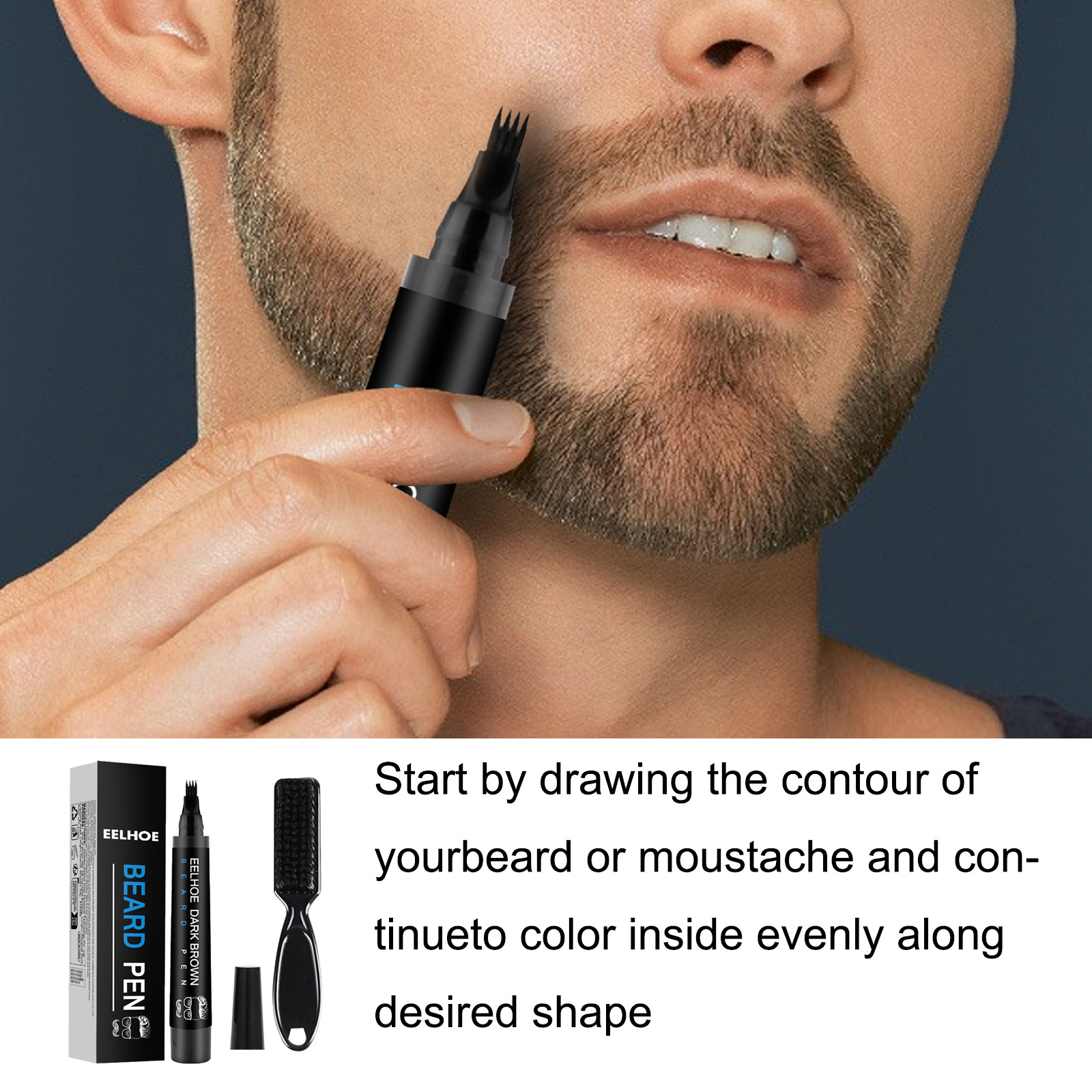 Beard Fillering Pen Kit Thicke – Makeup And Beauty Bewertung und Preis