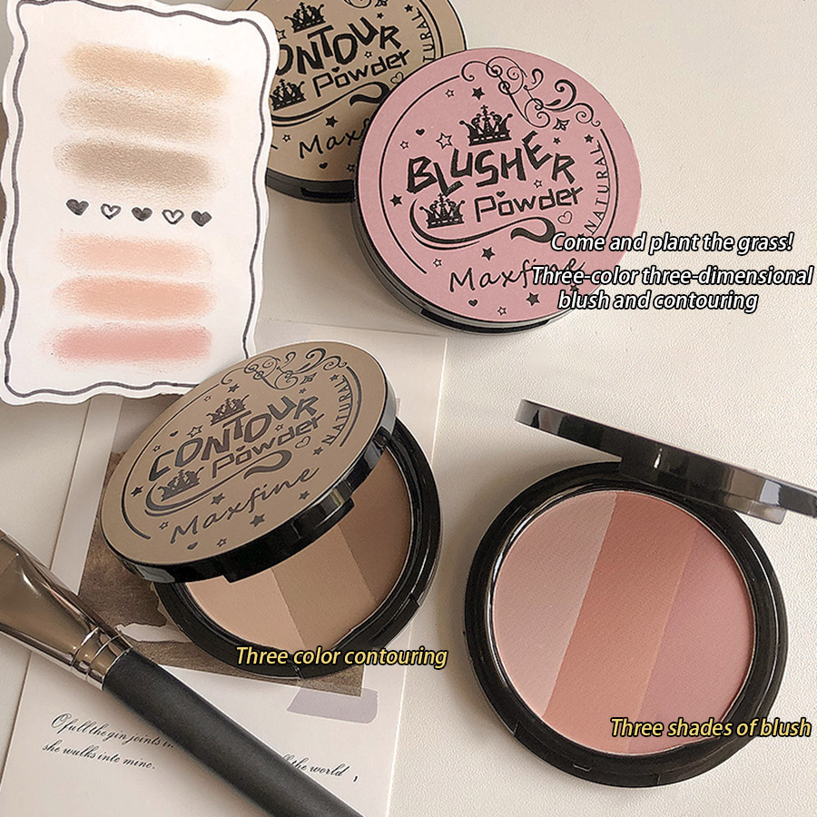 3in1 Three Colors Powder Tray  – Highlighter Bronzer Palette Bewertung und Preis