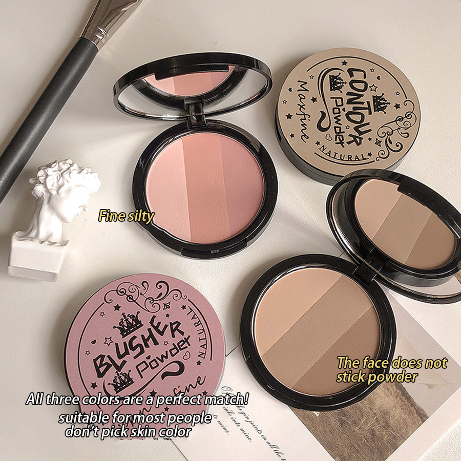 3in1 Three Colors Powder Tray  – Highlighter Bronzer Palette Bewertung und Preis