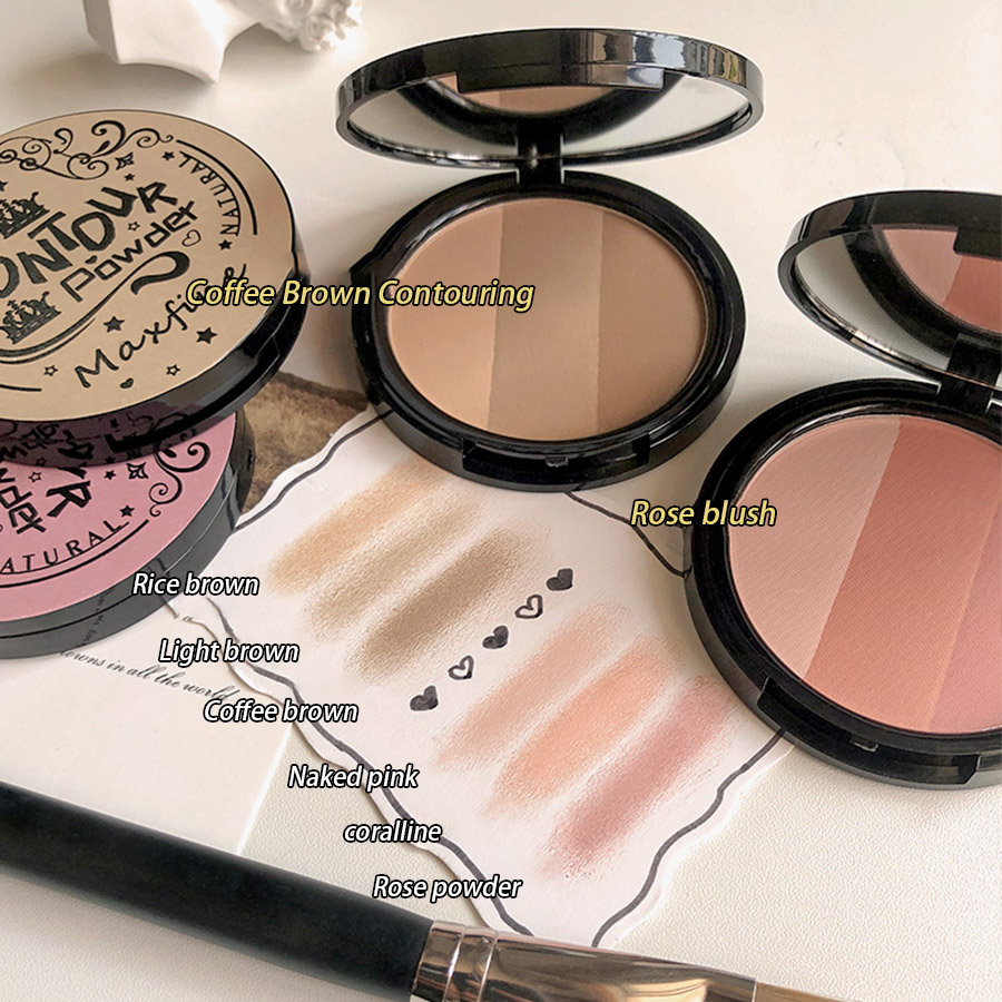 3in1 Three Colors Powder Tray  – Highlighter Bronzer Palette Bewertung und Preis