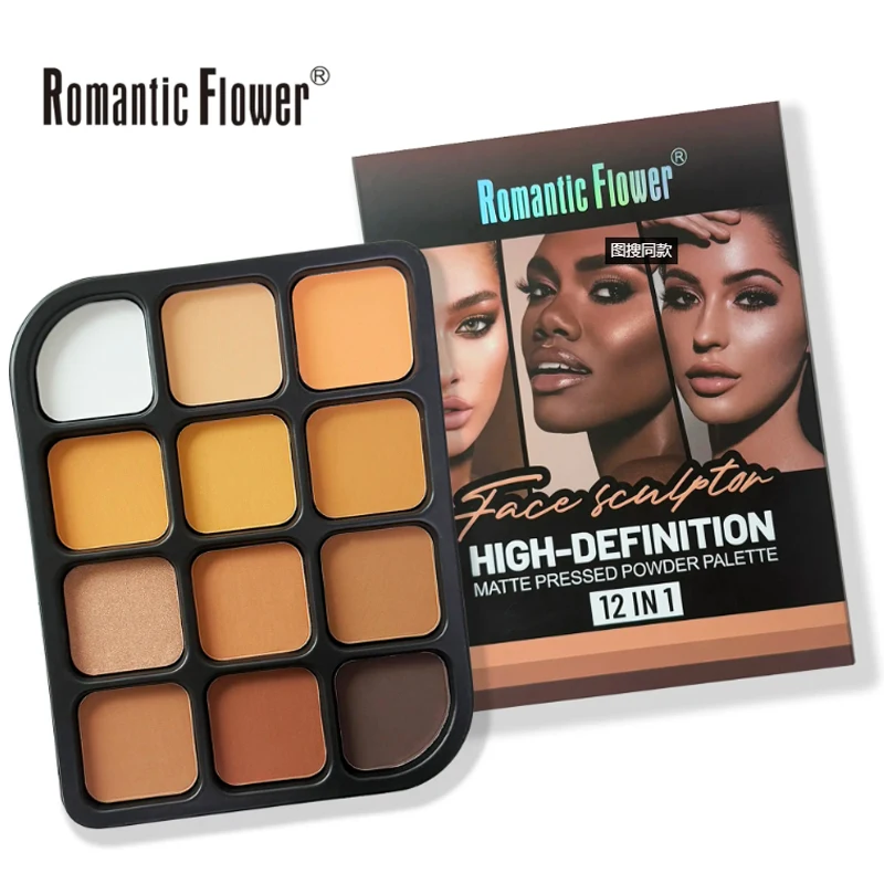 Deep Skin 12-Color Matte Conto – Highlighter Bronzer Palette Bewertung und Preis