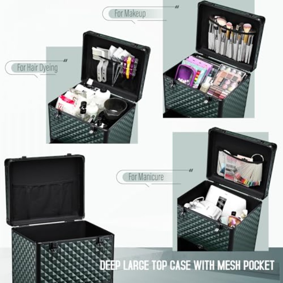 Nail Trolley Cart with 3 Drawe – Makeup And Beauty Bewertung und Preis