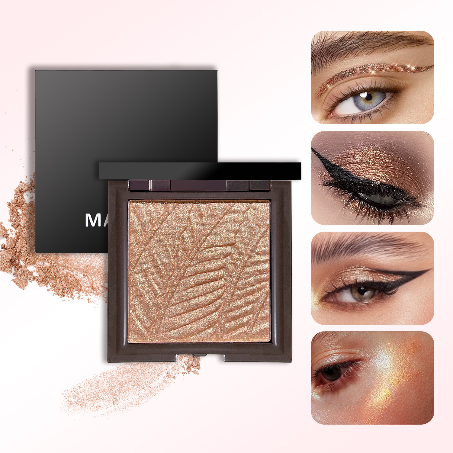 Star Eyes Mini Silver Block 3- – Highlighter Bronzer Palette Bewertung und Preis
