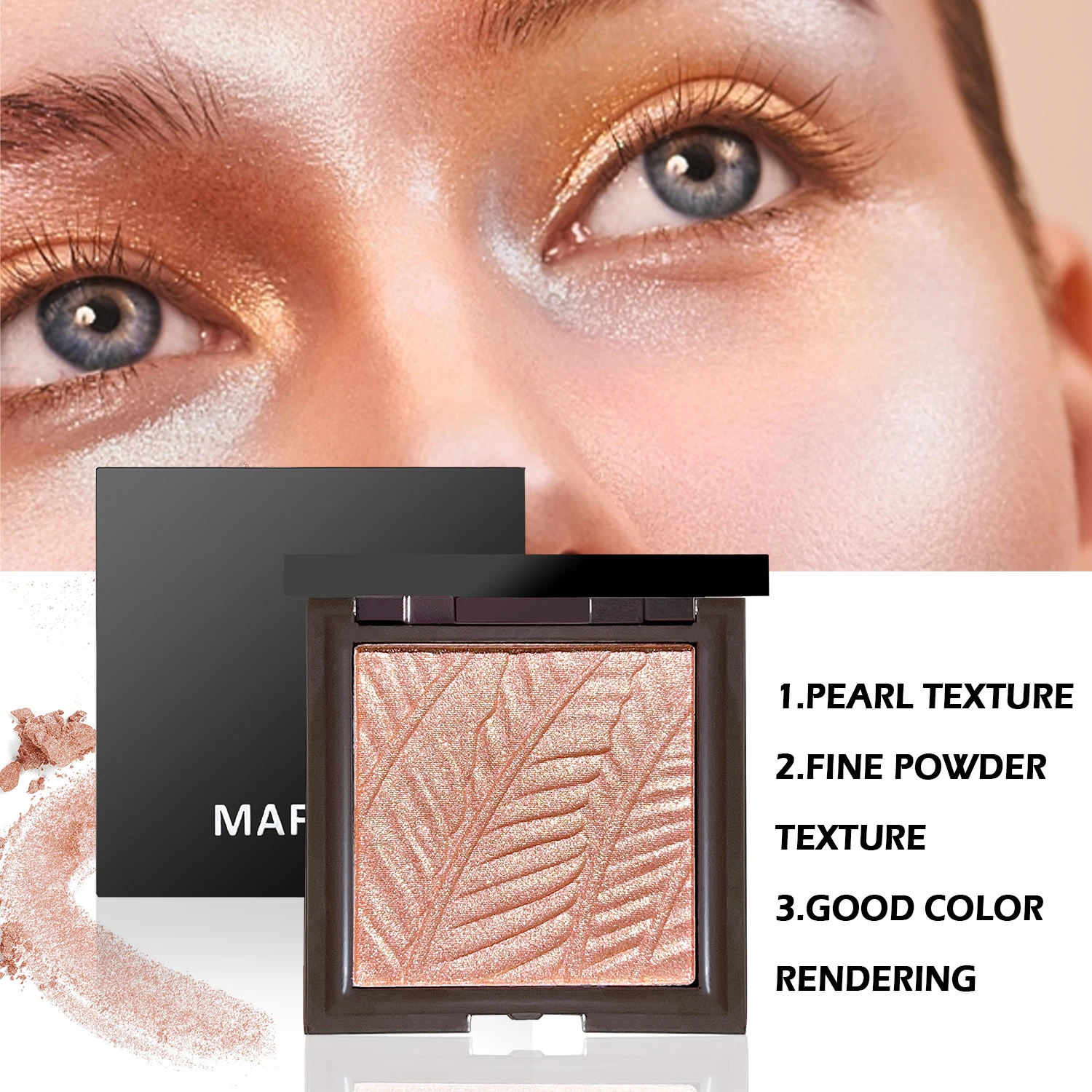 Star Eyes Mini Silver Block 3- – Highlighter Bronzer Palette Bewertung und Preis