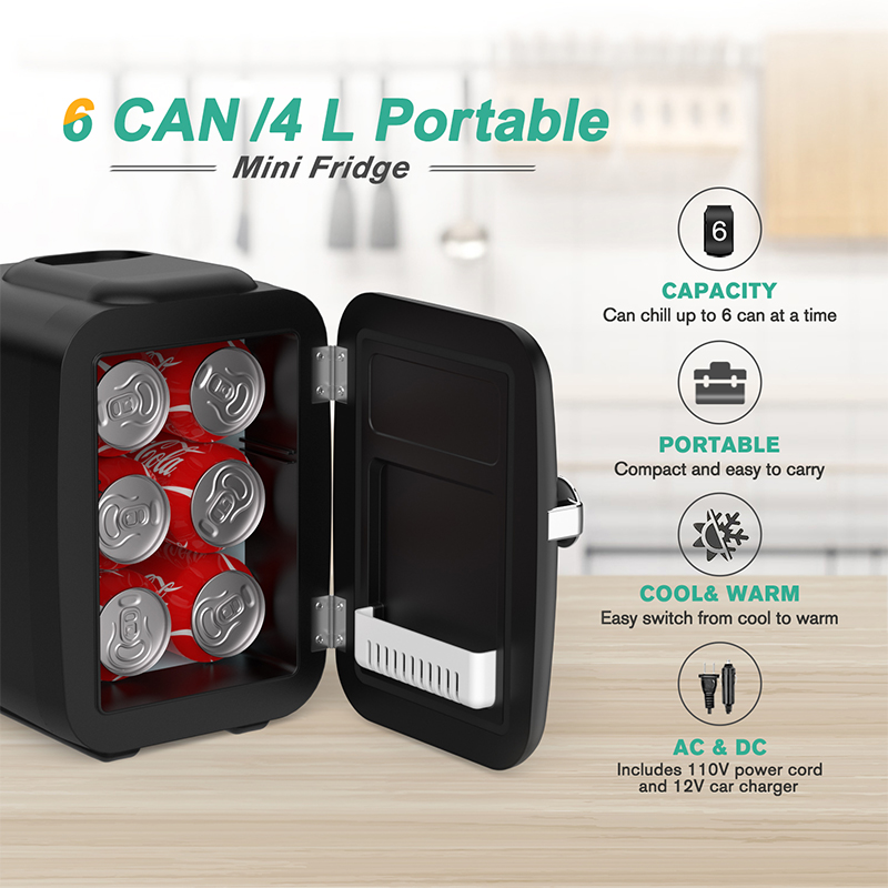 Crownful 4L Mini Fridge 110V 2 – Beauty Makeup Fridge Bewertung und Preis
