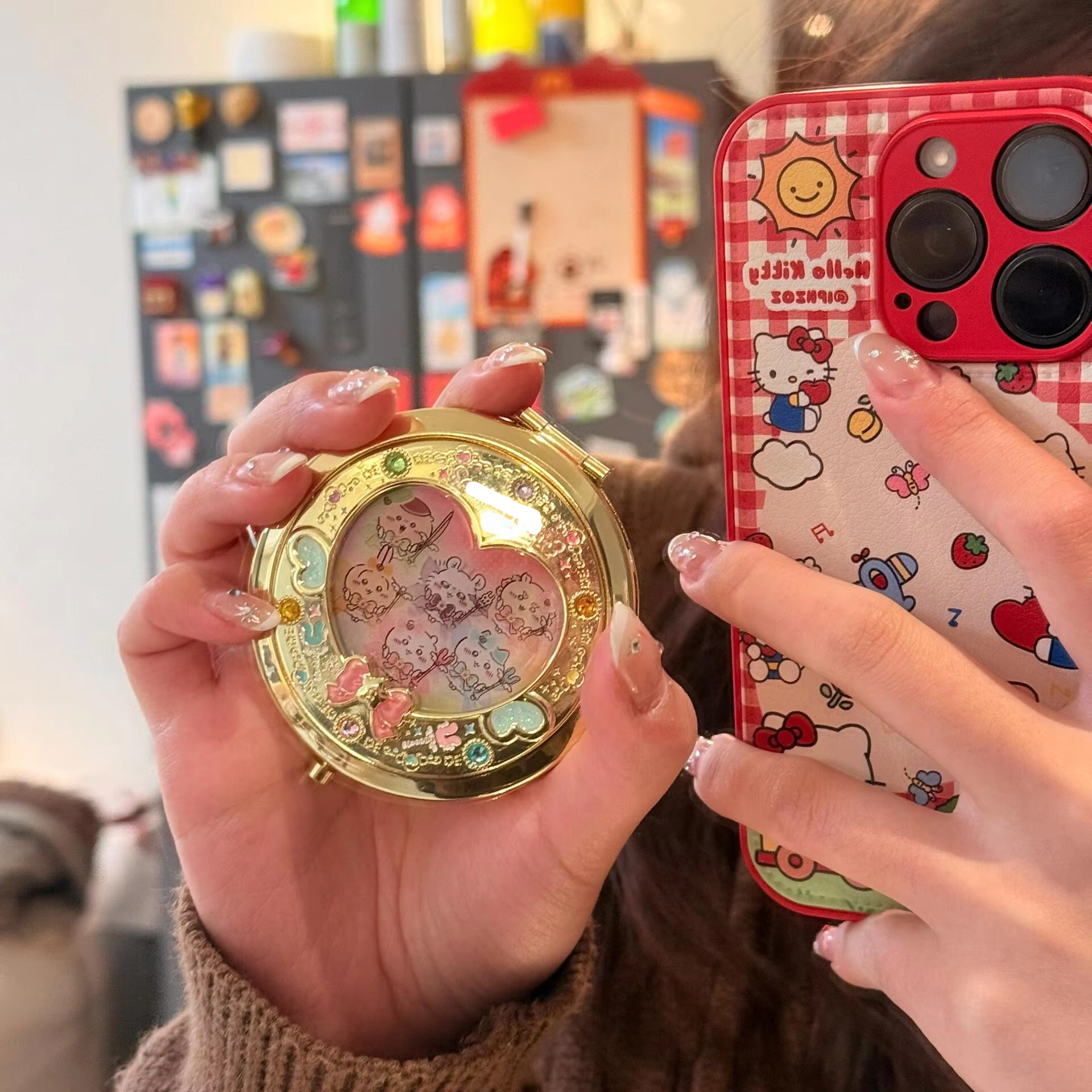 jiyi Magic Girl Mirror Heart S – Beauty Makeup Box Bewertung und Preis