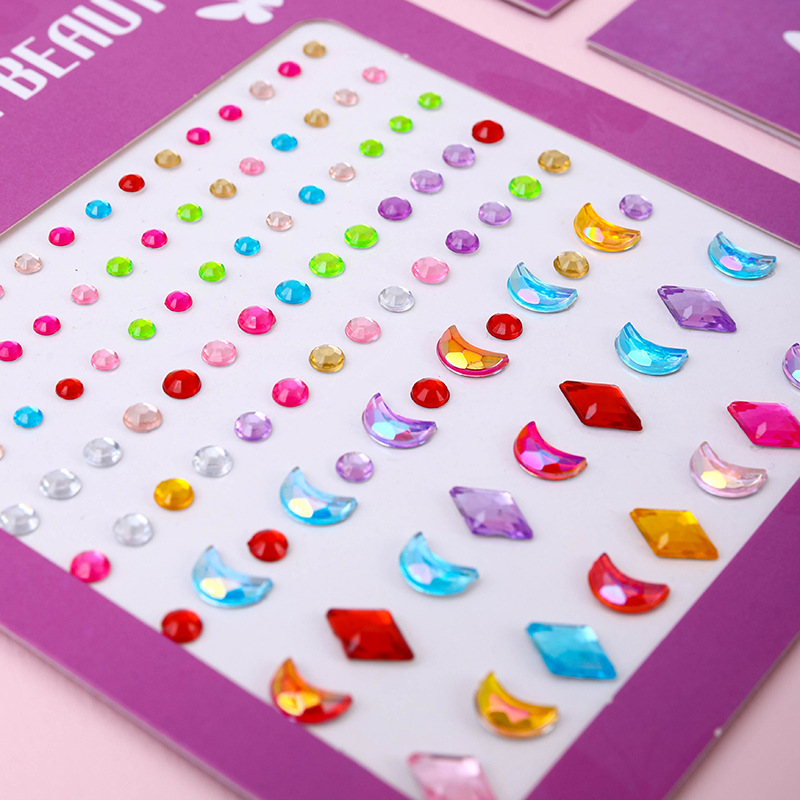 Hot Selling Face Gems Stickers – Makeup And Beauty Bewertung und Preis