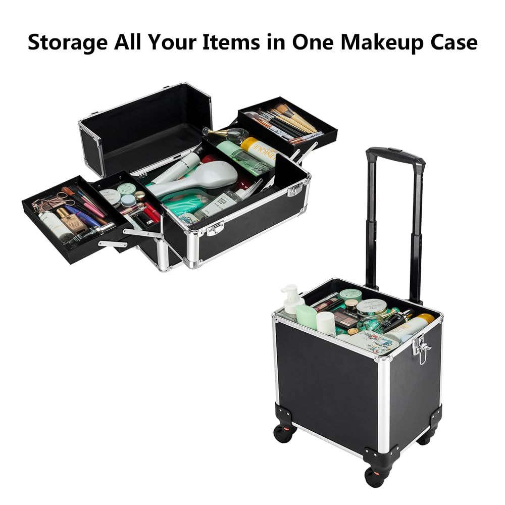 Aluminum 4-in-1 Rolling Makeup – Makeup And Beauty Bewertung und Preis