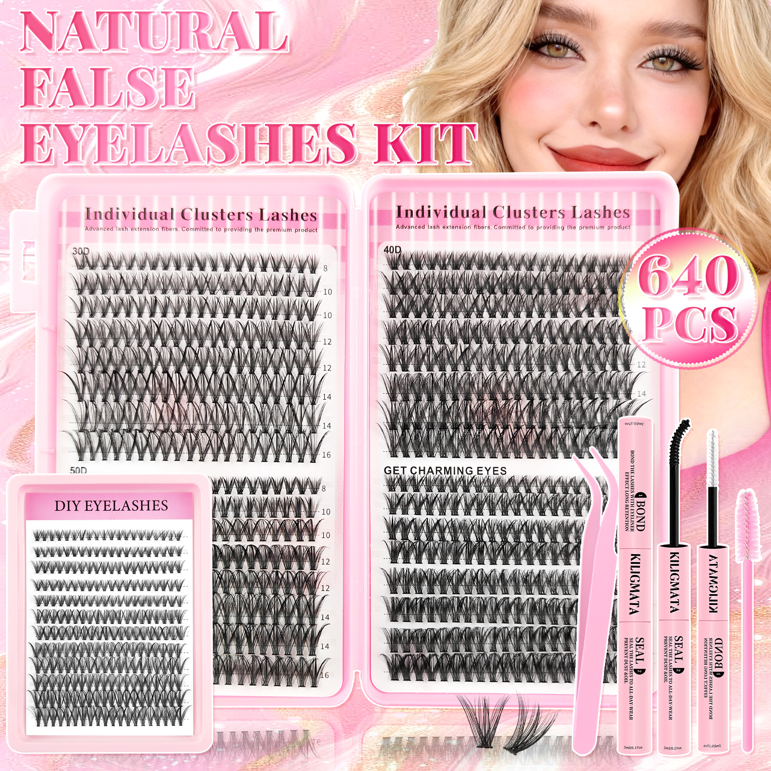 False Eyelash High Capacity Ey – Beauty Book Makeup Kit Bewertung und Preis