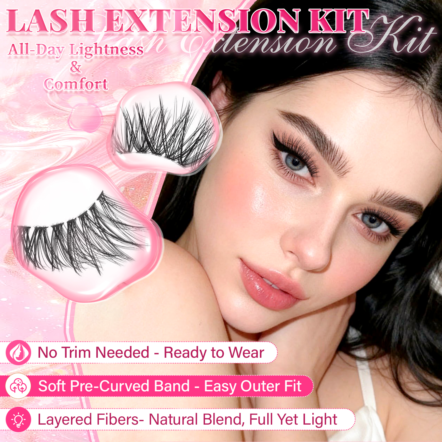 False Eyelash High Capacity Ey – Beauty Book Makeup Kit Bewertung und Preis