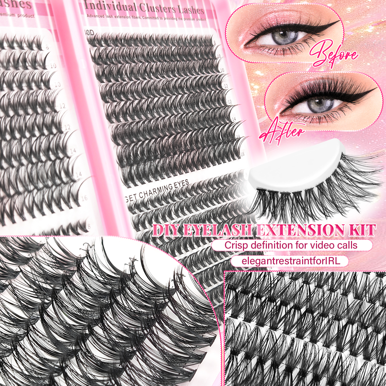 False Eyelash High Capacity Ey – Beauty Book Makeup Kit Bewertung und Preis