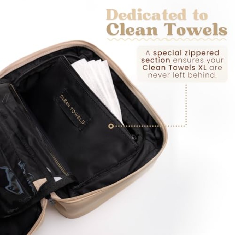 Clean Towels XL Dedicated Trav – Makeup And Beauty Bewertung und Preis