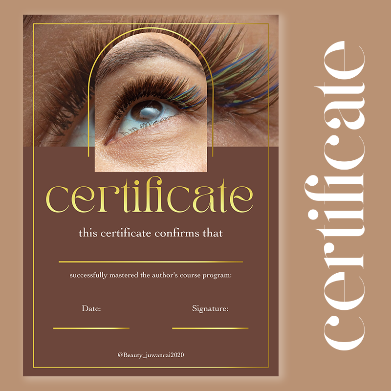Custom Training Certificates H – Beauty Makeup Certificate Bewertung und Preis